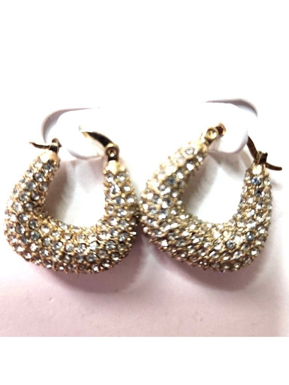 Hoop earrings Glittering womens jewelry party new years career office Loft